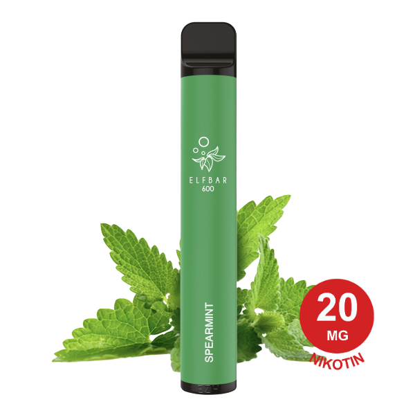 Elfbar 600 V1 Spearmint 20mg Nikotin