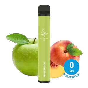 Elfbar 600 Apple Peach 0Mg Nikotinfrei