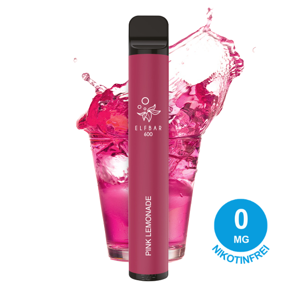 Elfbar 600 - Pink Lemonade 0Mg Nikotinfrei 600 V1 Pink Lemonade 0Mg 1