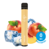 Elfbar 600 V1 Einweg E Zigarette Mit Der Aufschrift „Peach Ice“ Mit Eiswürfeln Und Pfirsich, 0Mg Nikotinstärke.