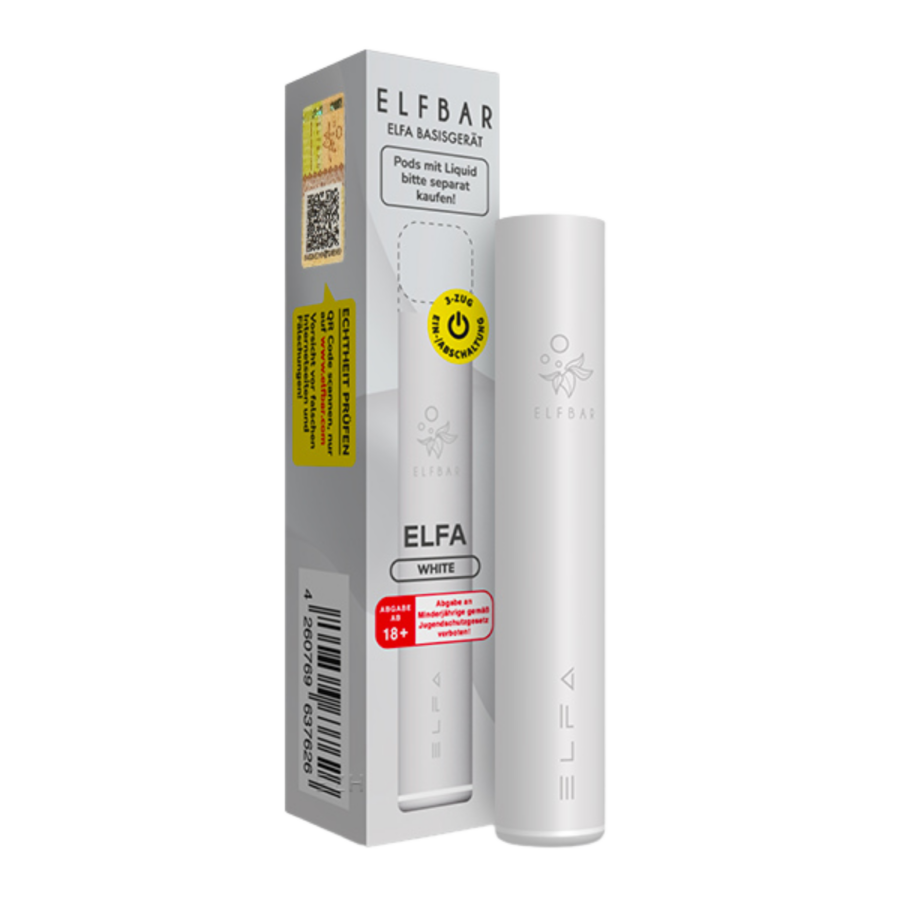 Elfbar Akkuträger White