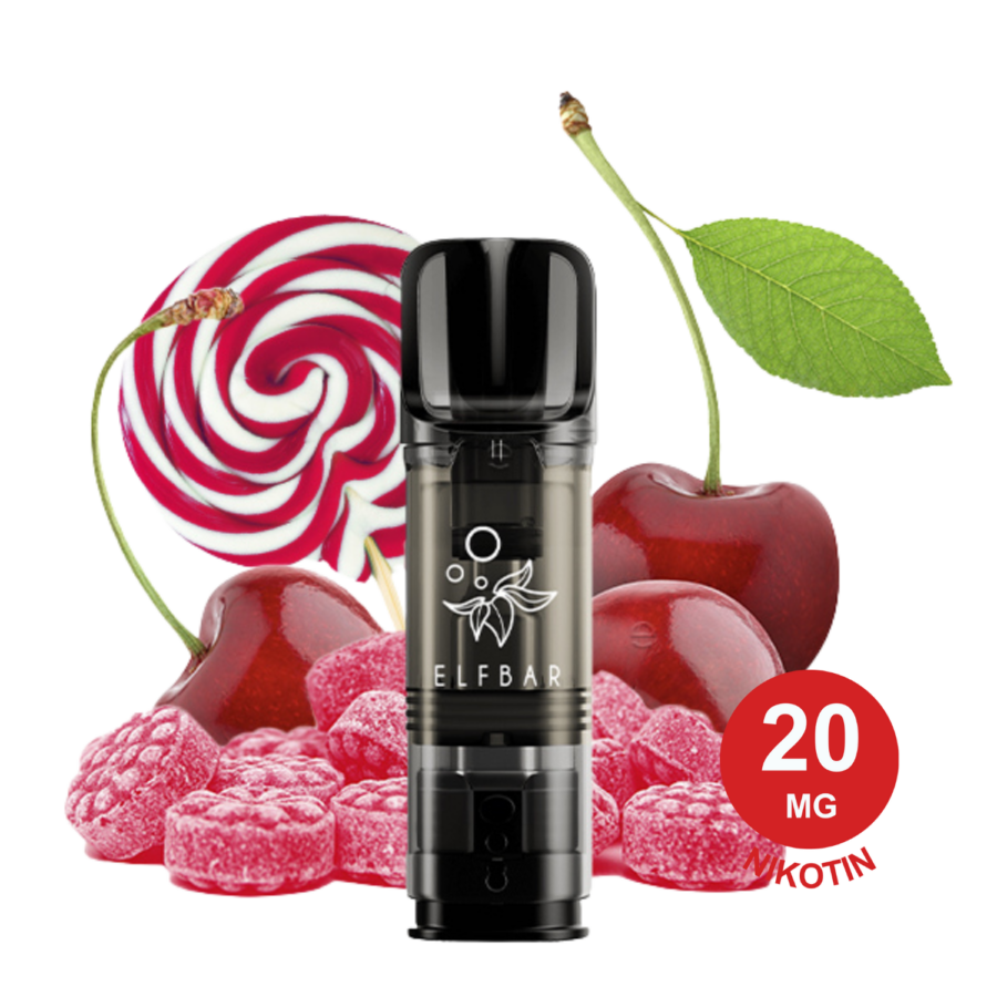 Elfbar Elfa Pod – Cherry 20Mg Nikotin (2Er Pack)