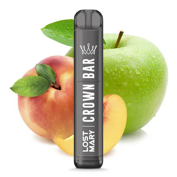 crown bar peach green apple 1