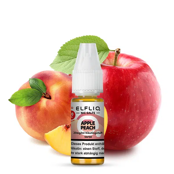 elfbar elfliq apple peach nikotinsalz liquid 1