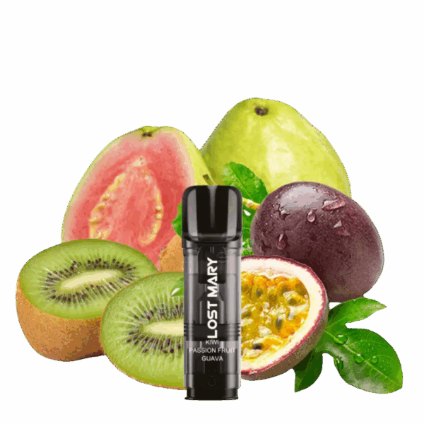 Lost Mary TAPPO Pod – Kiwi Passion Fruit Guava 20mg Nikotin (2er Pack)