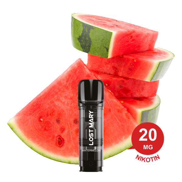 Lost Mary Tappo Pod – Watermelon 20Mg Nikotin (2Er Pack) Tappo Pod Watermelon
