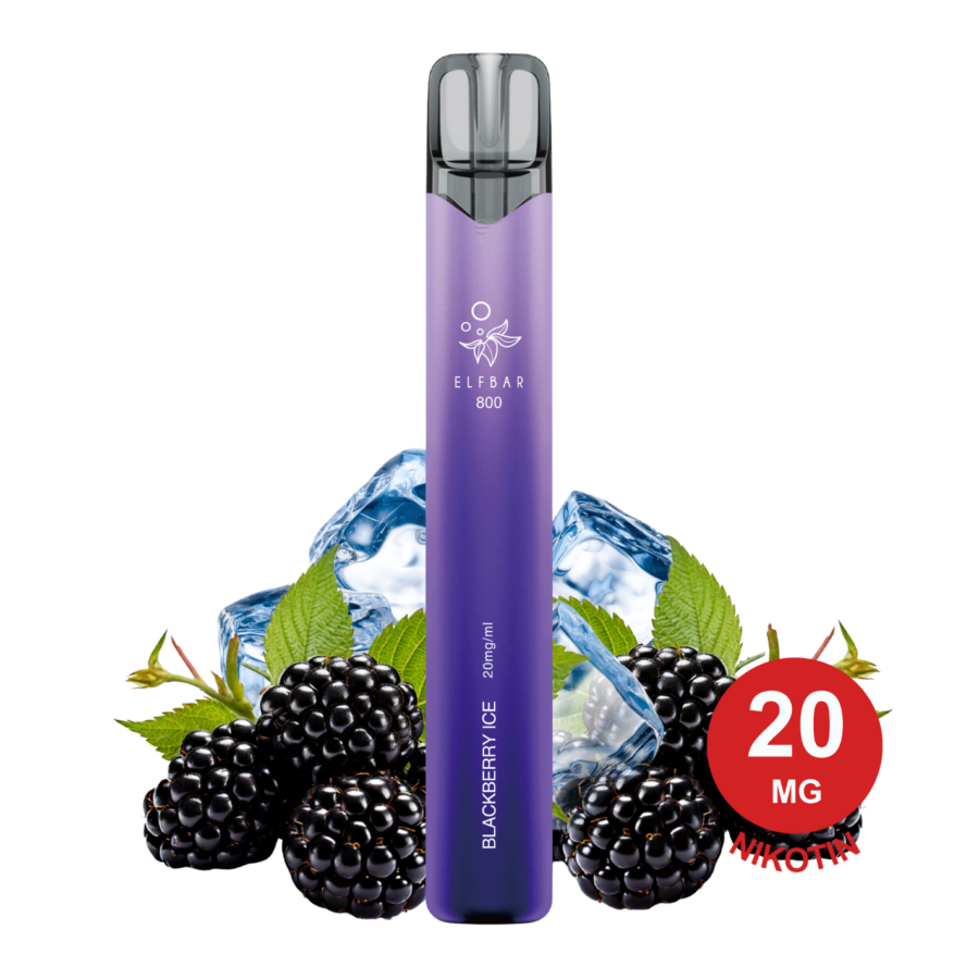 Elfbar 800 - Blackberry Ice 20Mg Nikotin Elfbar 800 Blackberry Ice