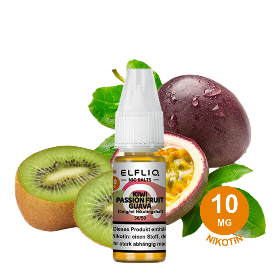 Elfliq Kiwi Passioon Fruit Guava 10 Mg