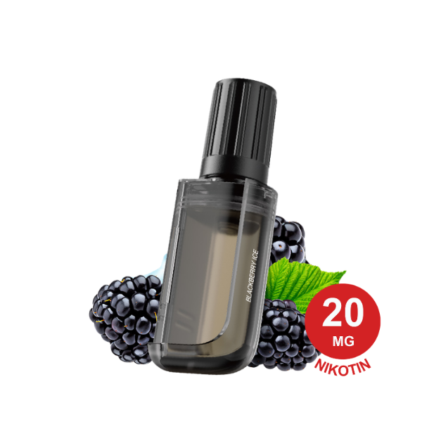 Elfbar Max Pod - Blackberry Ice 20Mg Nikotin (10Ml) Blackberry Ice Elfbar Max Pod 20Mg