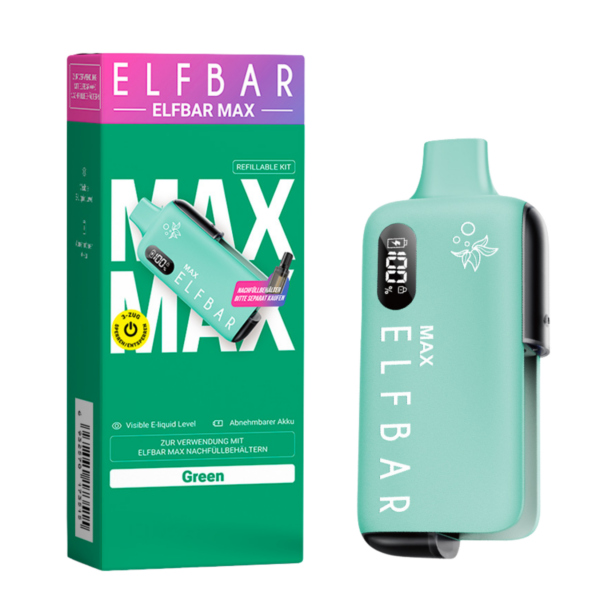 ELFBAR MAX Akkuträger Green