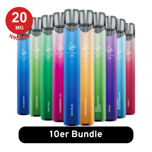 ELFBAR 800 - 10er Mix-Bundle