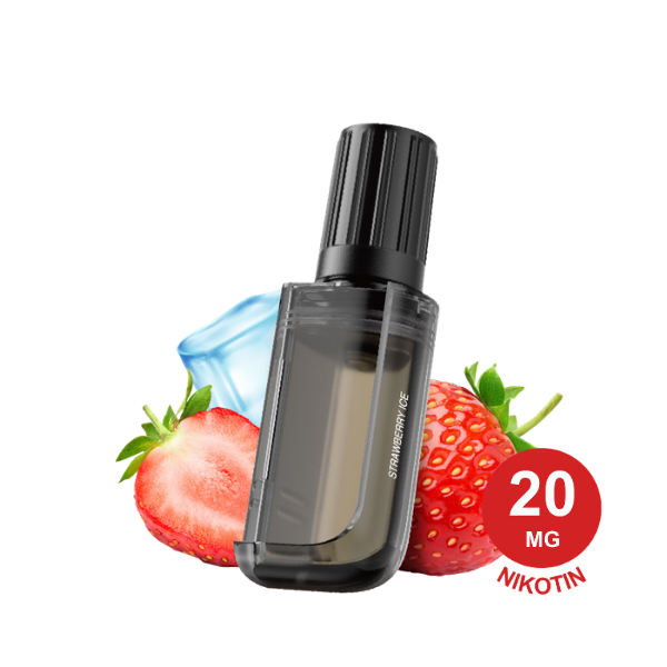 Elfbar Max Pod - Strawberry Ice 20Mg Nikotin (10Ml) Strawberry Ice Elfbar Max Pod 20Mg