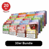 Elfbar Elfa Pods - 30Er Mix-Bundle – Vorgefüllte Elfbar Pods Mit 20 Mg/Ml Nikotinsalz In Verschiedenen Geschmacksrichtungen Wie Watermelon, Kiwi Passion Fruit Guava, Cherry Und Blueberry. Kompatibel Mit Elfa Akkuträgern, Ausgestattet Mit Mesh Coil-Technologie Für Intensiven Geschmack Und Sanften Dampf.