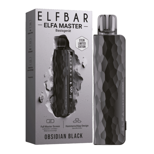 ELFBAR ELFA Master Basisgerät - Obsidian Black (Limited Edition)