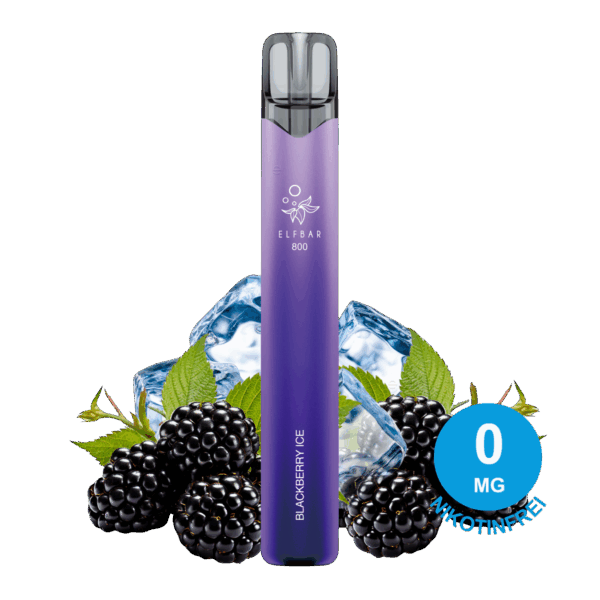 ELFBAR 800 - Blackberry Ice 0mg Nikotinfrei