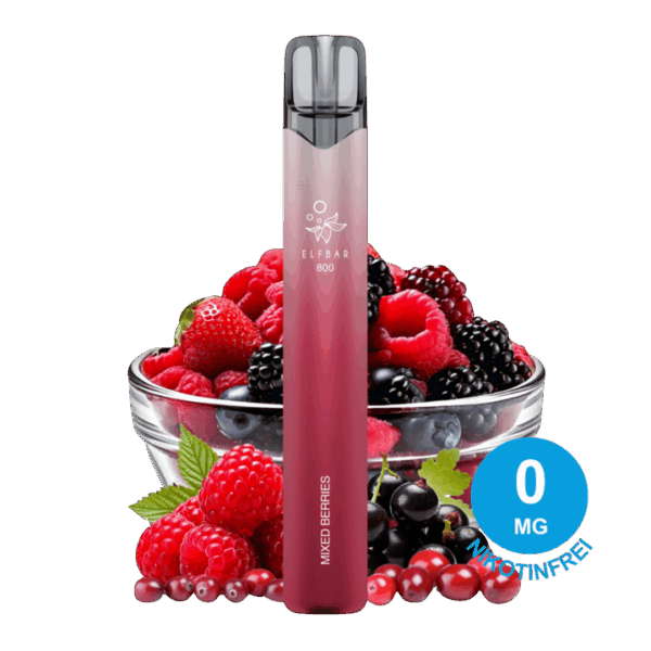 ELFBAR 800 - Mixed Berries 0mg Nikotinfrei