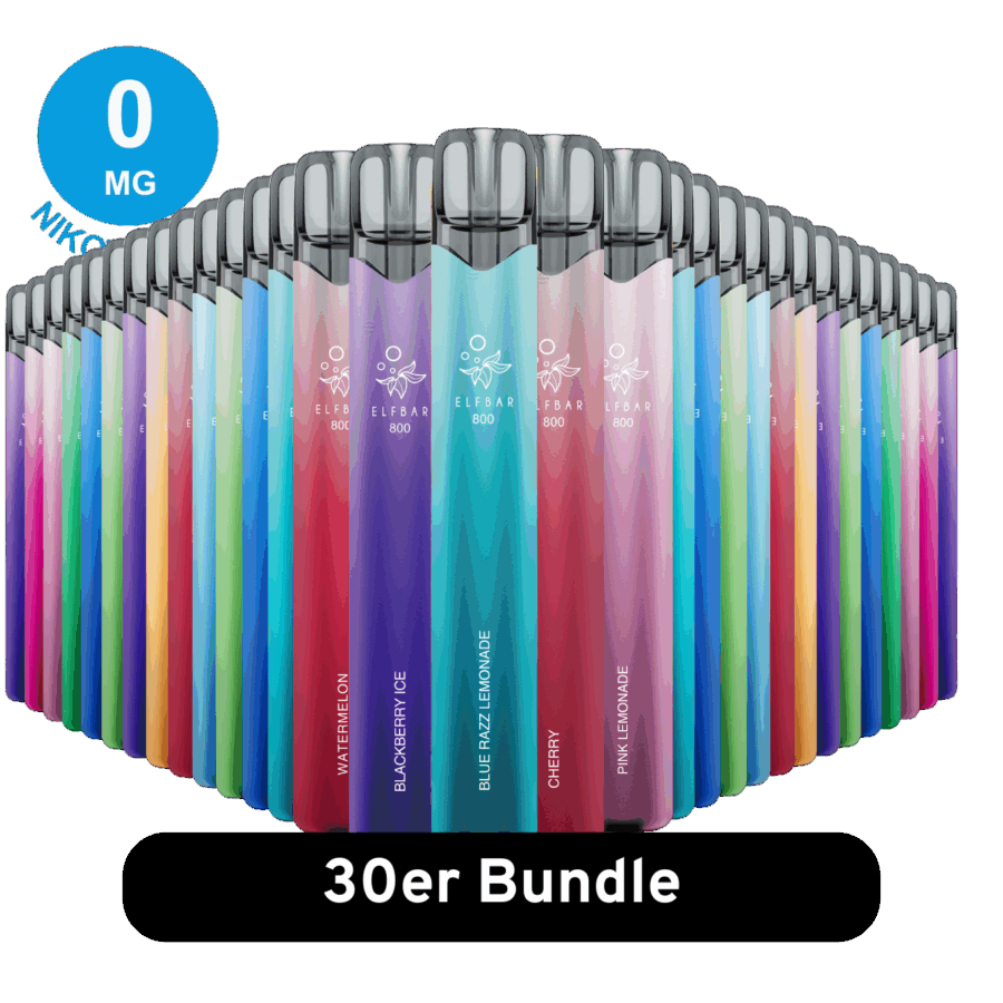 Elfbar 800 – 30Er Mix-Bundle 0Mg Nikotinfrei