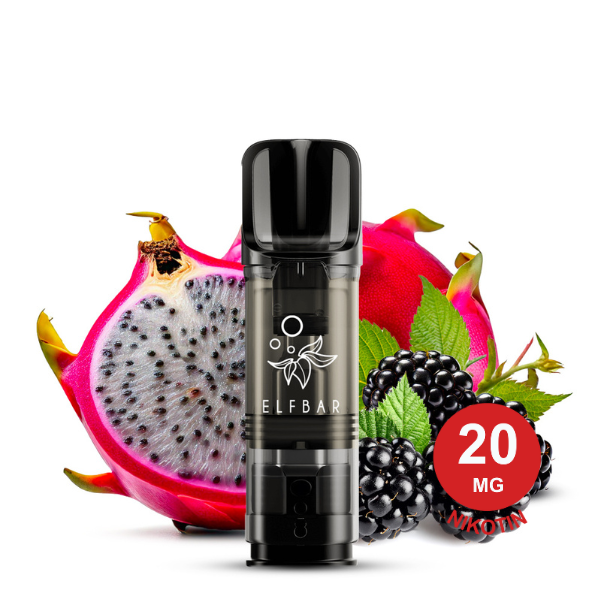 ELFBAR ELFA Pod – Dragon Fruit Blackberry 20mg Nikotin (2er Pack)