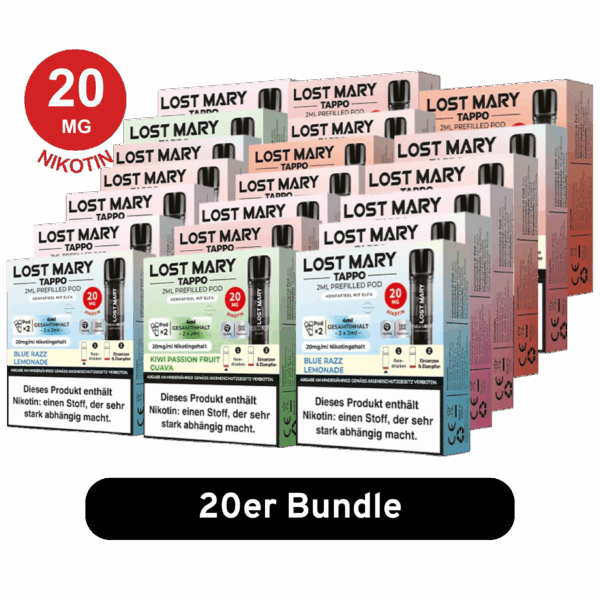 Lost Mary TAPPO Pods - 20er Bundle