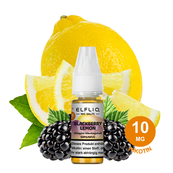 ELFLIQ by Elfbar - Blackberry Lemon 10mg Nikotin (10ml)
