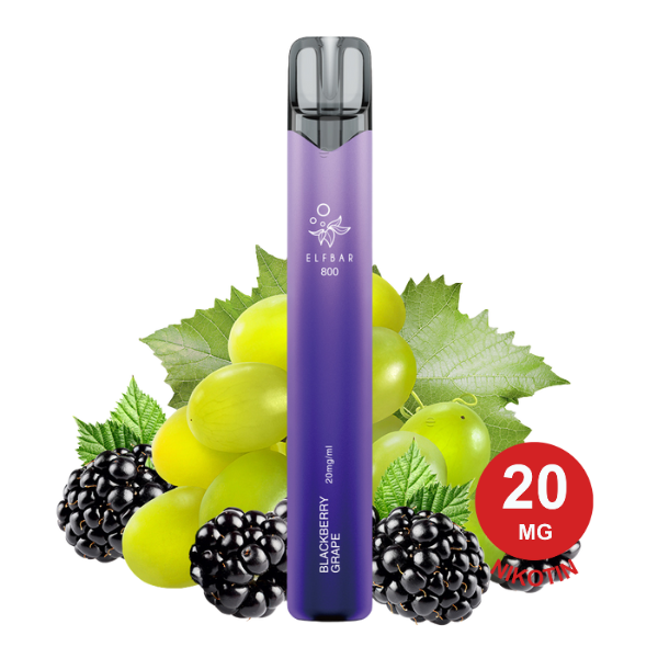 Elfbar 800 - Blackberry Grape 20Mg Nikotin Elfbar 800 Blackberry Grape