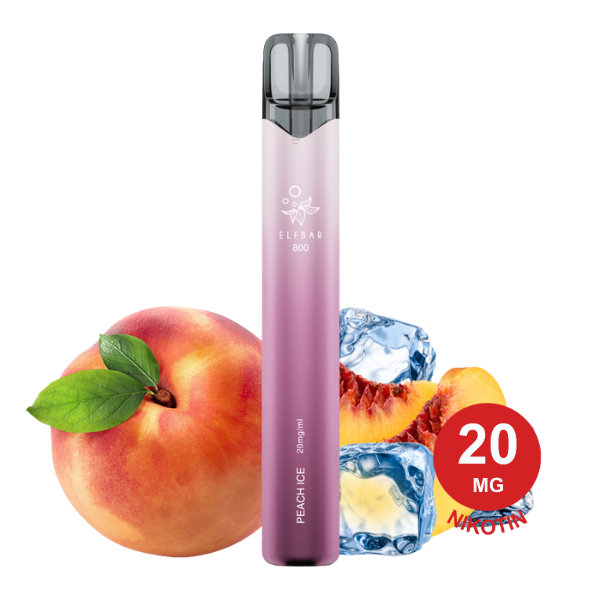 Elfbar 800 - Peach Ice 20Mg Nikotin Elfbar 800 Peach Ice