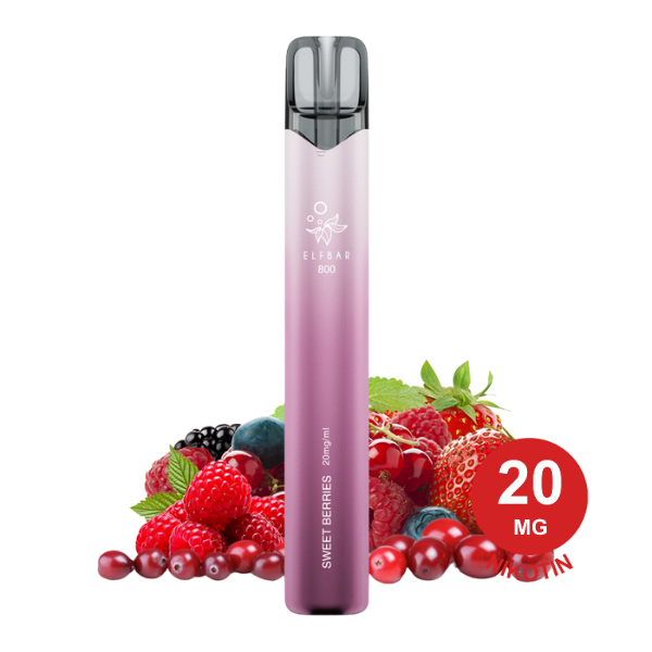 Elfbar 800 - Sweet Berries 20Mg Nikotin Elfbar 800 Sweet Berries