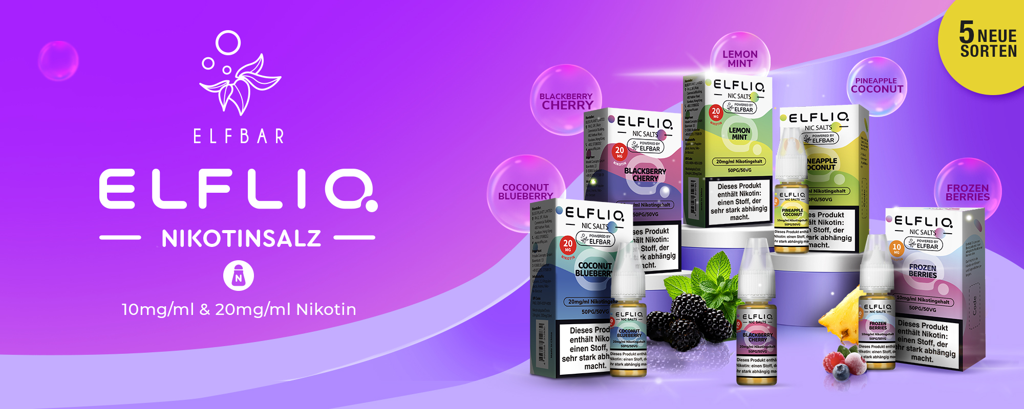 elfbar elfa master akku Ohne Nikotin Elfa Pods by Elfbar - 0mg - 2er Packung main image 1