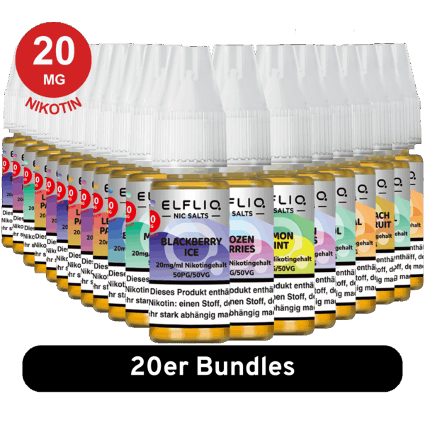 ELFBAR ELFLIQ Liquid – 20er Mix-Bundle