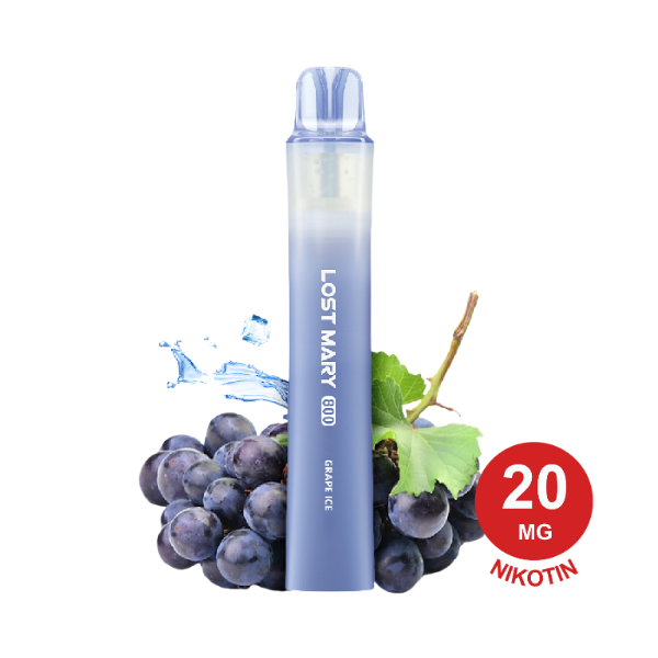 Lost Mary 800 - Grape Ice 20Mg Nikotin Lost Mary 800 Grape Ice