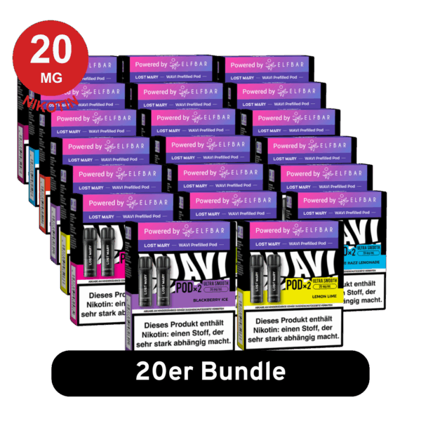 Lost Mary WAVI Pods - 20er Mix Bundle