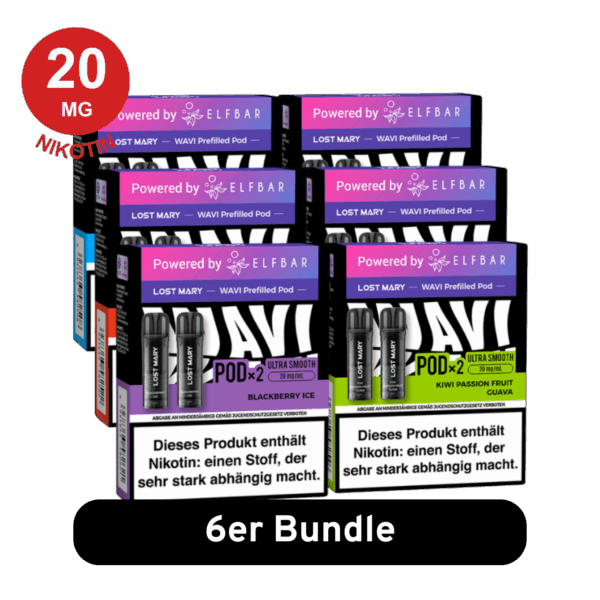 Lost Mary WAVI Pods - 6er Mix Bundle