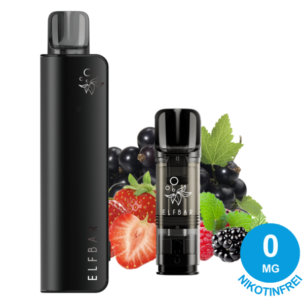 ELFBAR ELFA Master Probierset Nikotinfrei - Black Knight & Mix Berries (2er Pack)