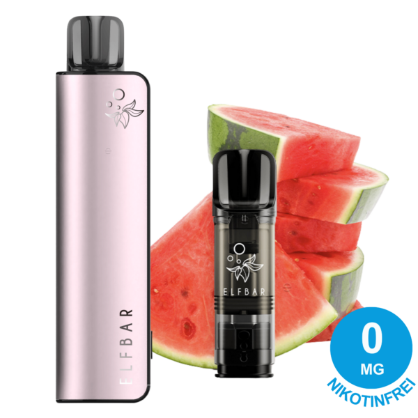 ELFBAR ELFA Master Probierset Nikotinfrei - Dusty Pink & Watermelon (2er Pack)