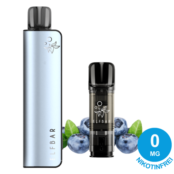 ELFBAR ELFA Master Probierset Nikotinfrei – Glacier Blue & Blueberry (2er Pack)