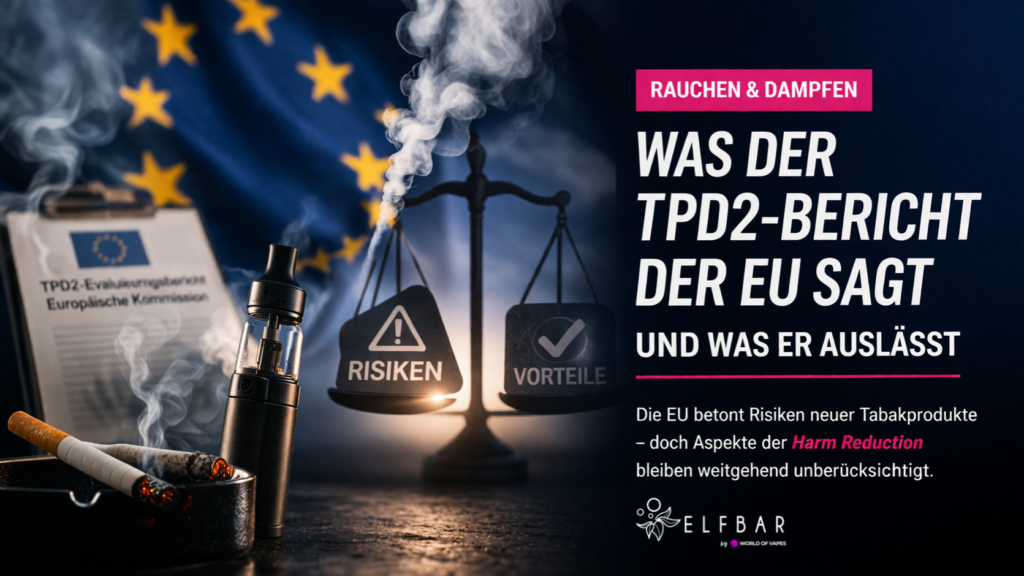 Tpd2 Bericht Eu Dampfen Risiken Und Harm Reduction