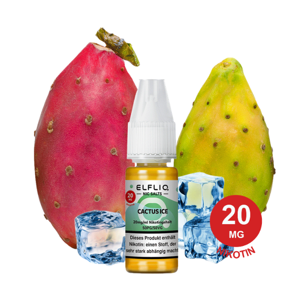 Elfliq By Elfbar - Cactus Ice 20Mg Nikotin (10Ml) Elfliq Cactus Ice 20 Mg 2 1