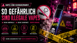 Vapes Vom Schwarzmarkt: So Gefährlich Sind Illegale Vapes