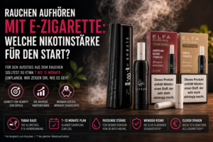 Rauchen Aufhören Mit E-Zigarette: Welche Nikotinstärke Für Den Start?