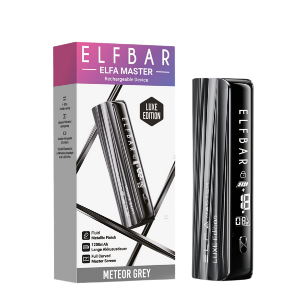 ELFBAR ELFA Master Basisgerät – Meteor Grey (Luxe Edition)