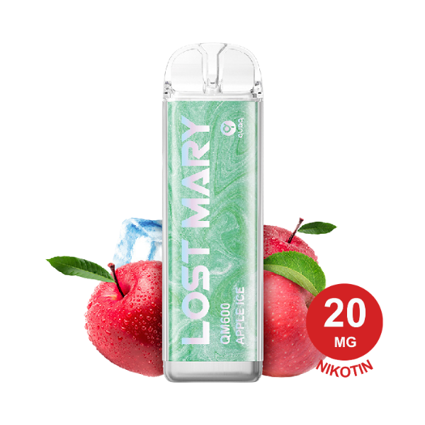 Lost Mary Qm600 – Apple Ice 20Mg Nikotin
