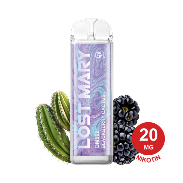 Lost Mary Qm600 – Blackberry Cactus 20Mg Nikotin
