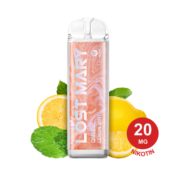 Lost Mary Qm600 – Lemon Mint 20Mg Nikotin
