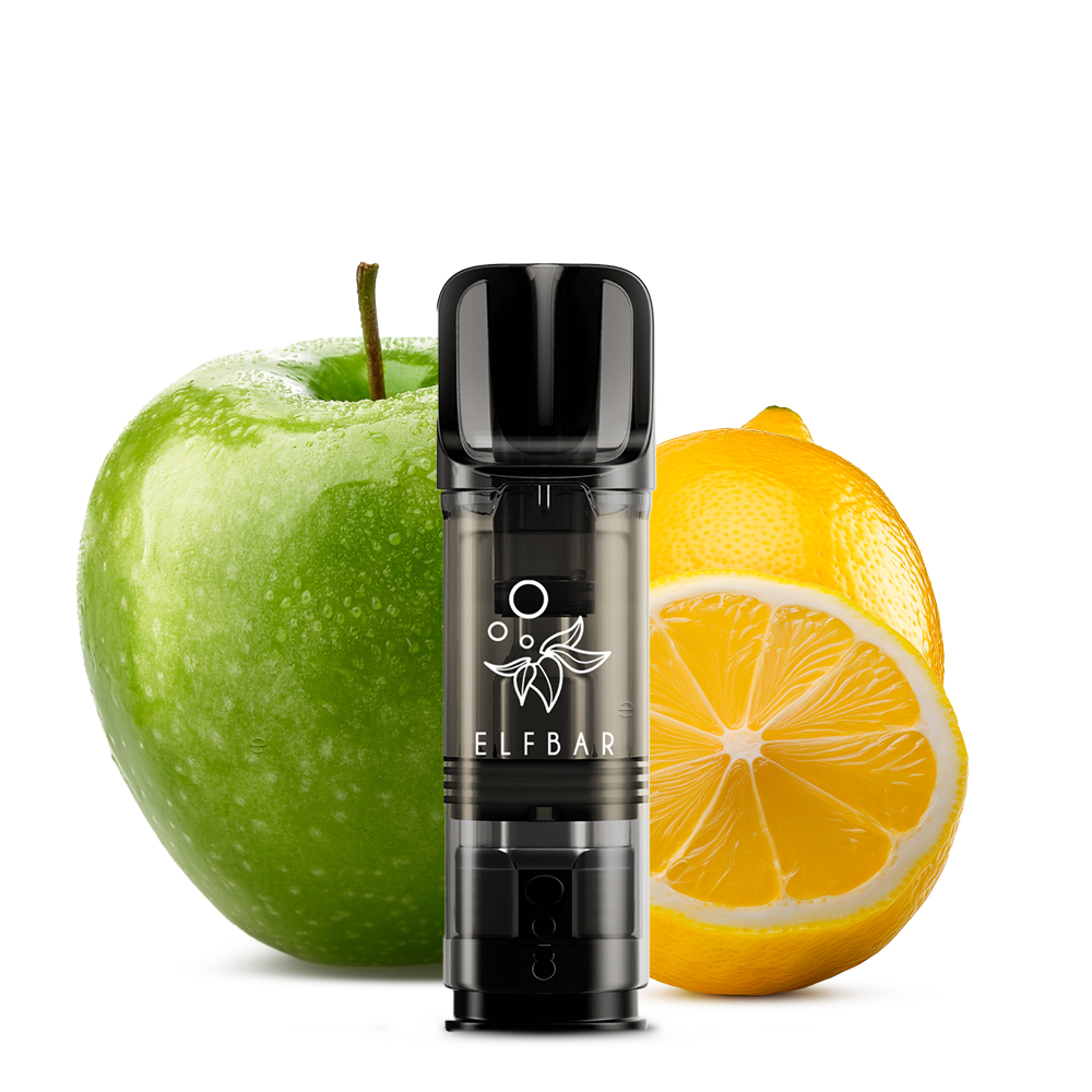 ELFBAR ELFA Pod – Sour Apple 0mg Nikotinfrei (2er Pack)