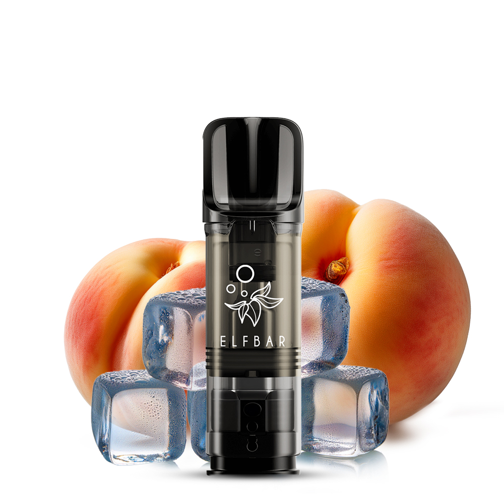 ELFBAR ELFA Pod – White Peach Ice 20mg Nikotin (2er Pack)