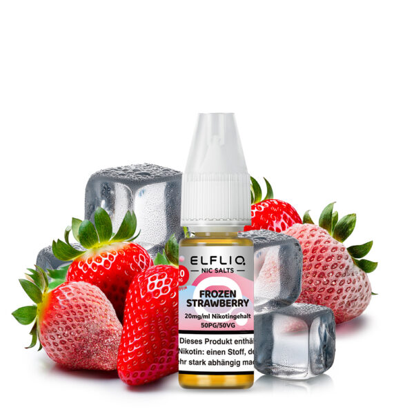 Elfliq By Elfbar – Frozen Strawberry 20Mg Nikotin (10Ml)